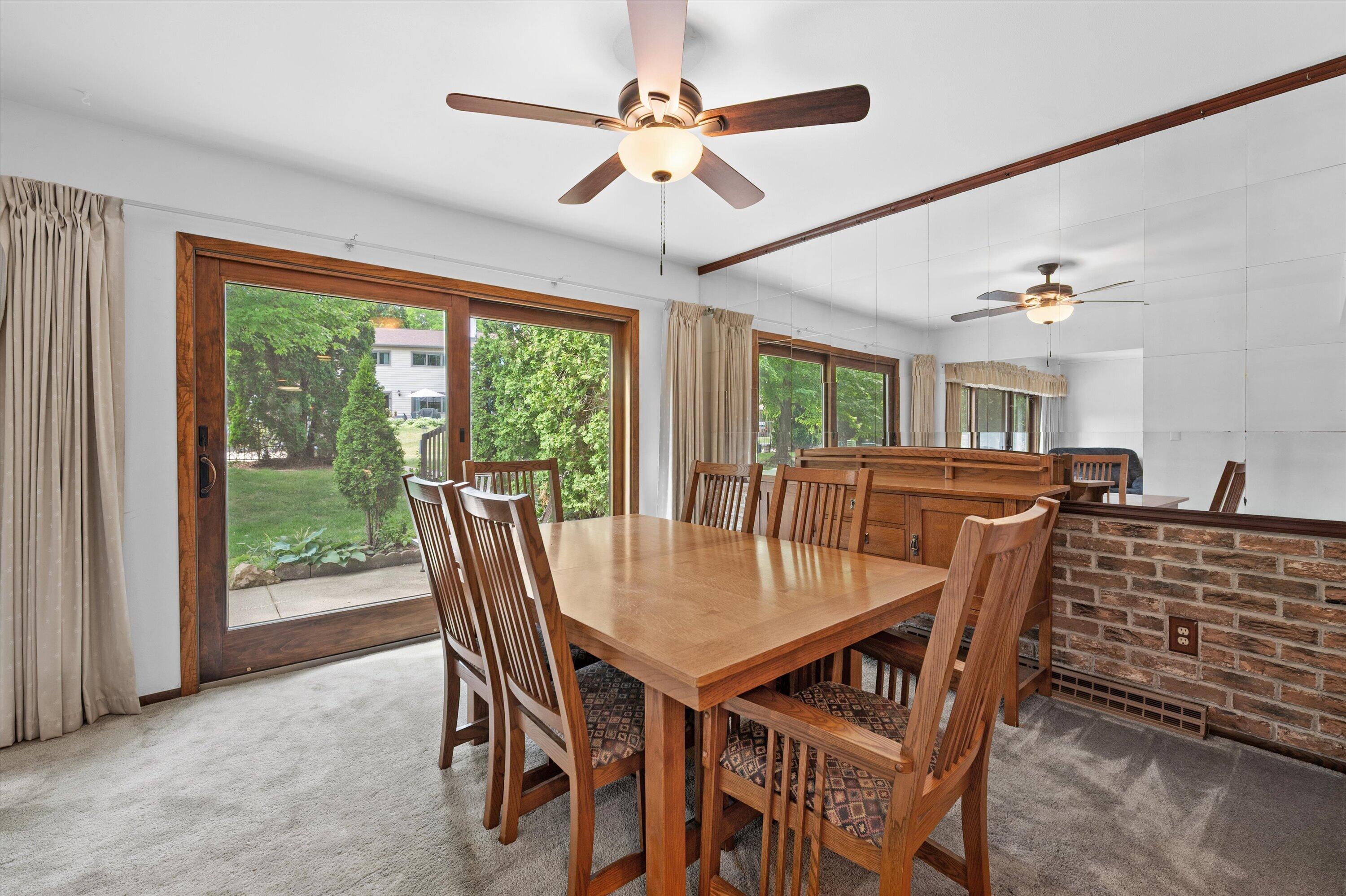 972 Valentine Road Oconomowoc, WI 53066 - Photo 9 of 34 Sliding door to patio