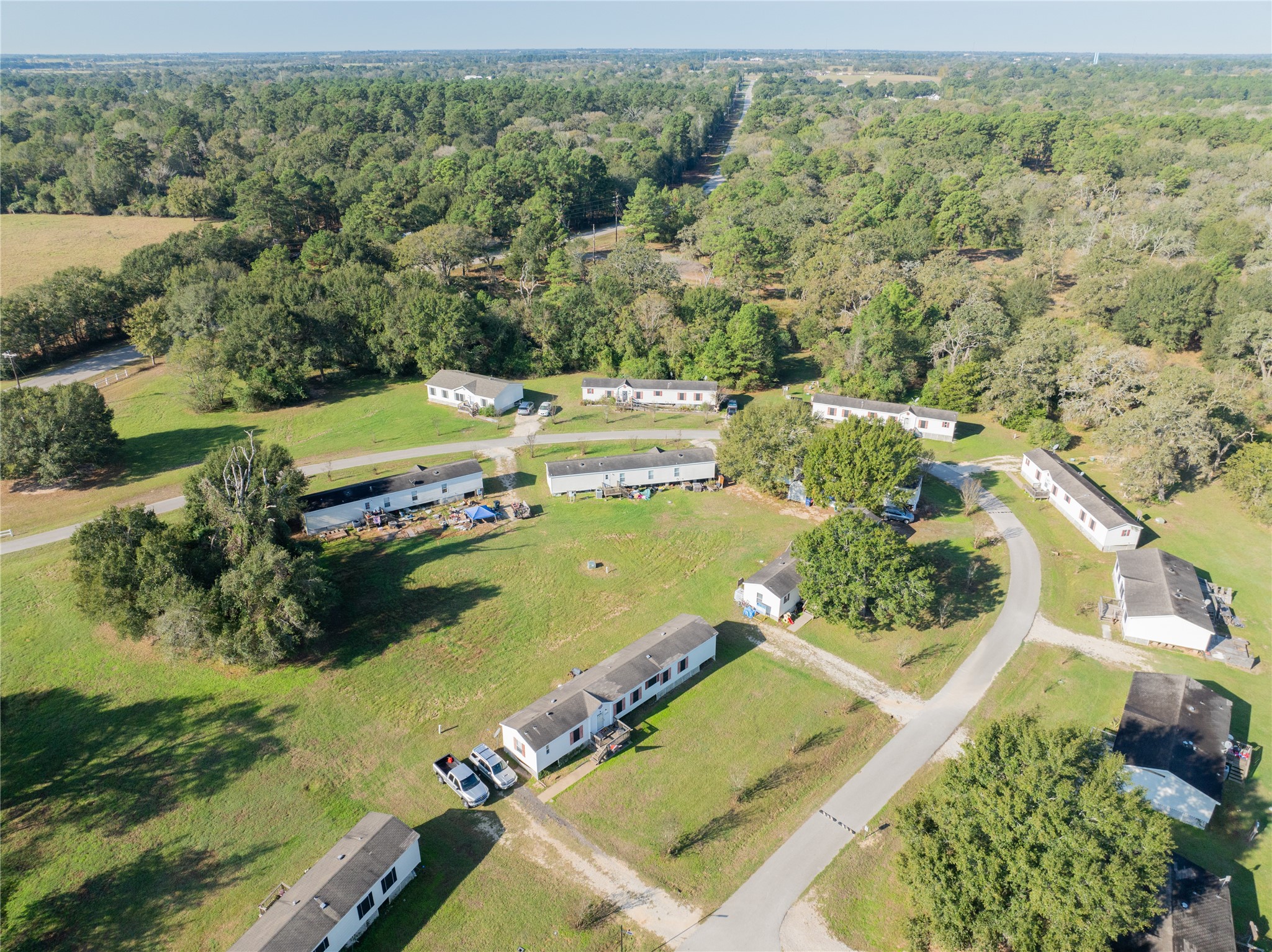 30841 Clyde Lane Hockley, TX 77447 - Photo 25 of 26 an aerial view of a house with a yard