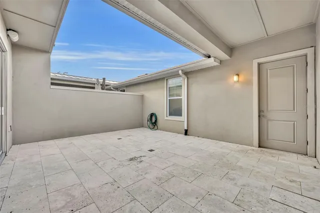 a view of empty room