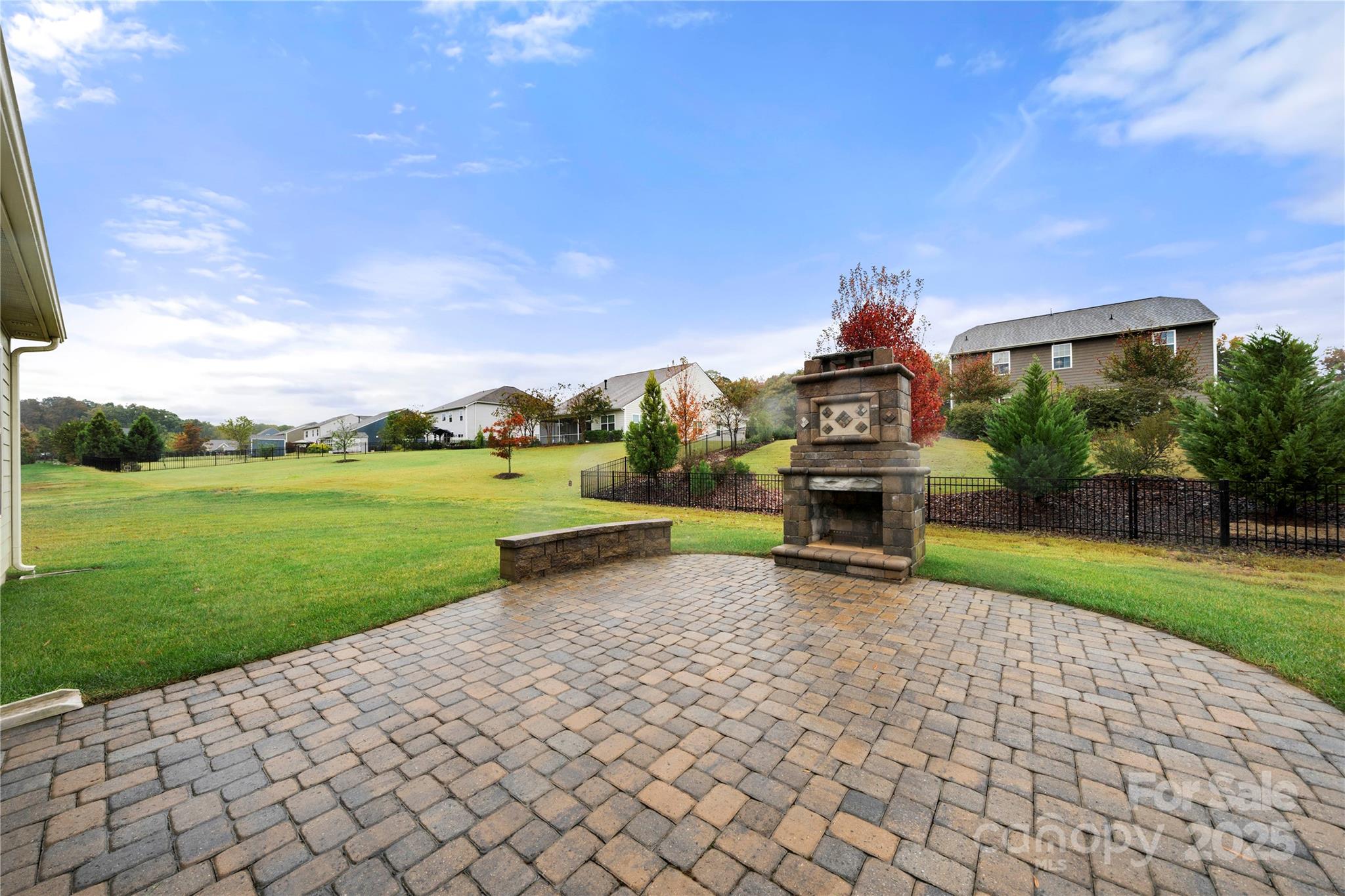 206 Houston Blair Road Matthews, NC 28104 - Photo 39 of 44 a park view with a bench in garden