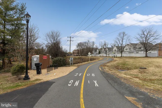 a front view of a building