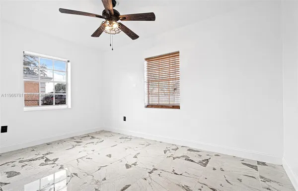 a view of a bedroom