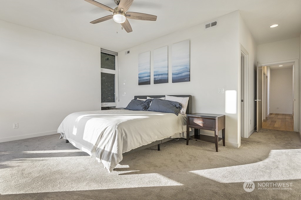 1406 South Bennett Street Seattle, WA 98108 - Photo 16 of 36 a bedroom with a bed and window