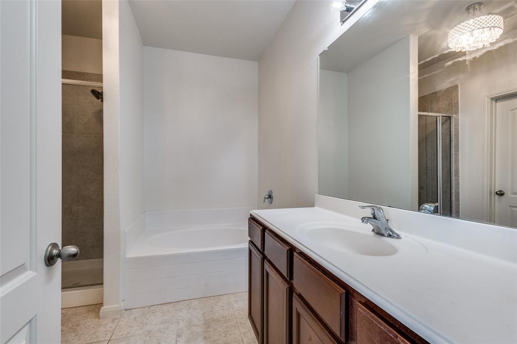 1707 Hot Springs Way Princeton, TX 75407 - Photo 7 of 12 a bathroom with a sink and a mirror