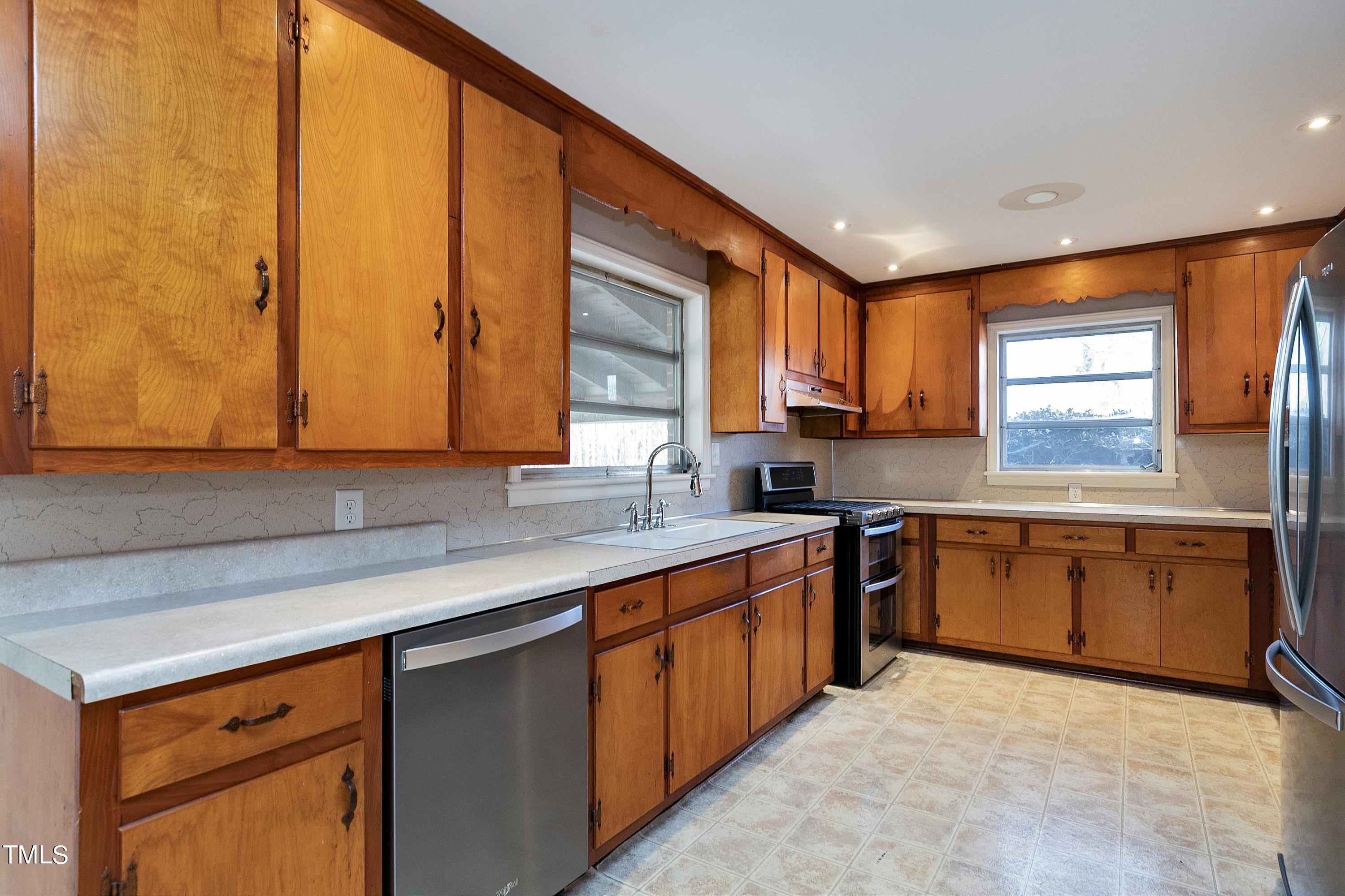 3669 Guess Road Durham, NC 27705 - Photo 3 of 18 Kitchen with Stainless Appliances
