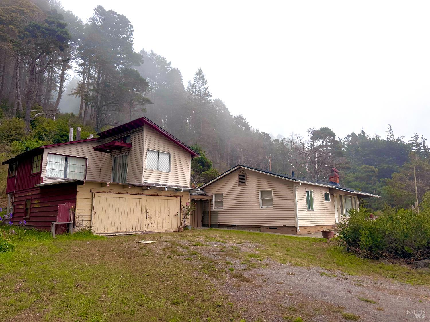 21001 Highway 1 Jenner, CA 95450 - Photo 4 of 4 1 bed, 1 bath above garage, family room, kitchen, full bathroom with shower stall