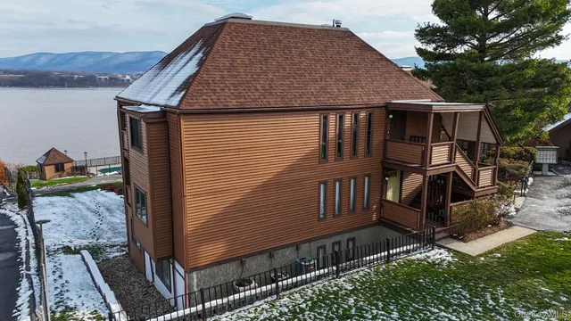 an aerial view of city