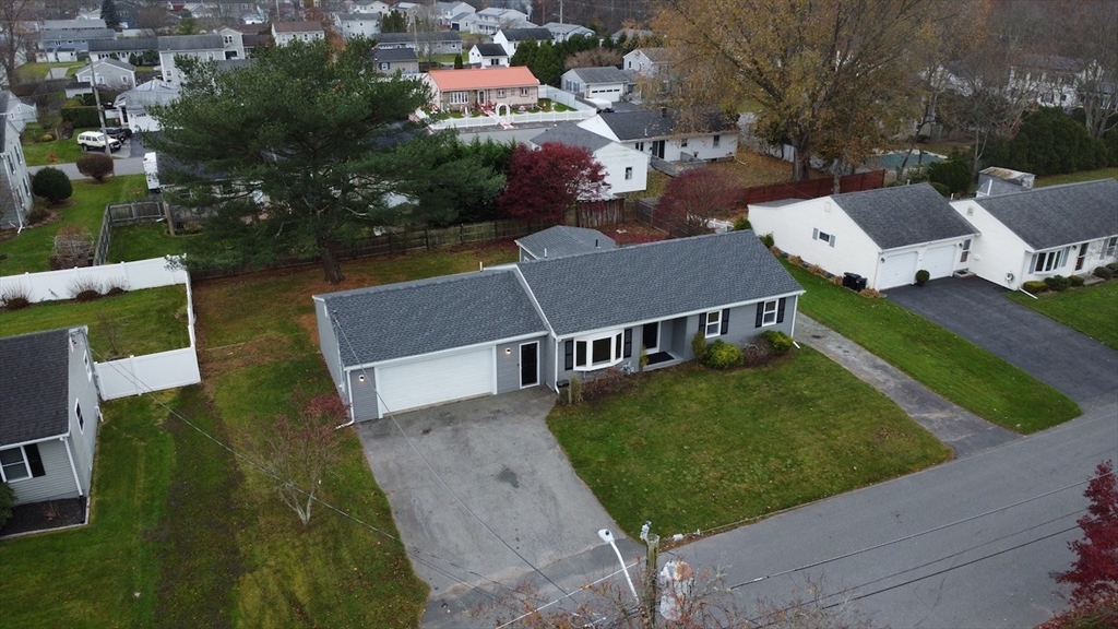 95 Samson Avenue Somerset, MA 02726 - Photo 36 of 36 an aerial view of residential houses with outdoor space and trees