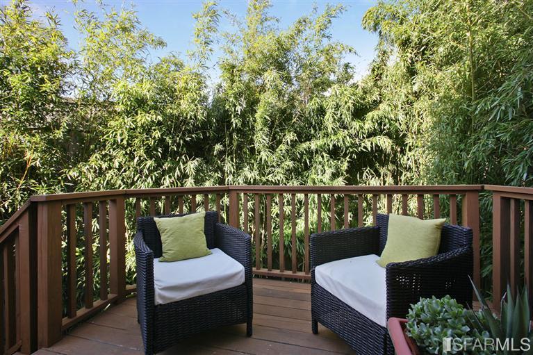 3754 Cesar Chavez San Francisco, CA 94110 - Photo 14 of 22 Outdoor deck with gas heat lamp.