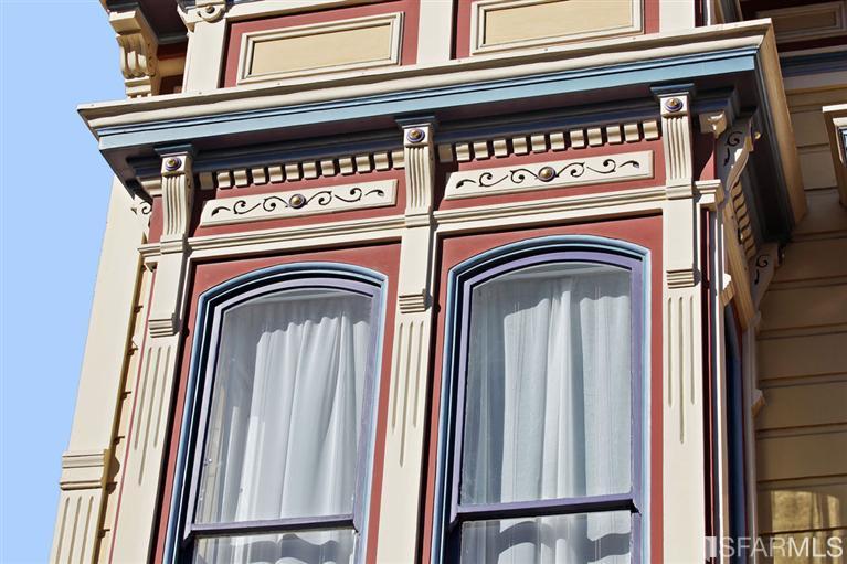 3754 Cesar Chavez San Francisco, CA 94110 - Photo 18 of 22 Beautiful facade with lots of details and multi- colored painting.