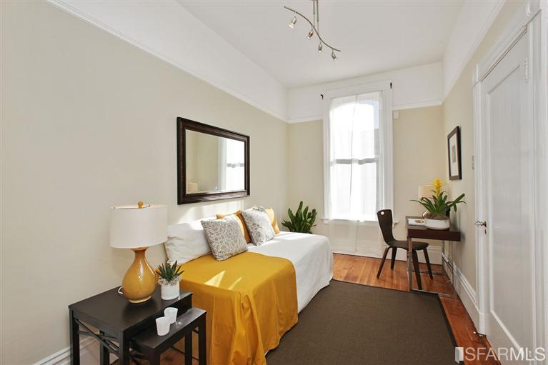 3754 Cesar Chavez San Francisco, CA 94110 - Photo 5 of 22 Front bedroom with desk area