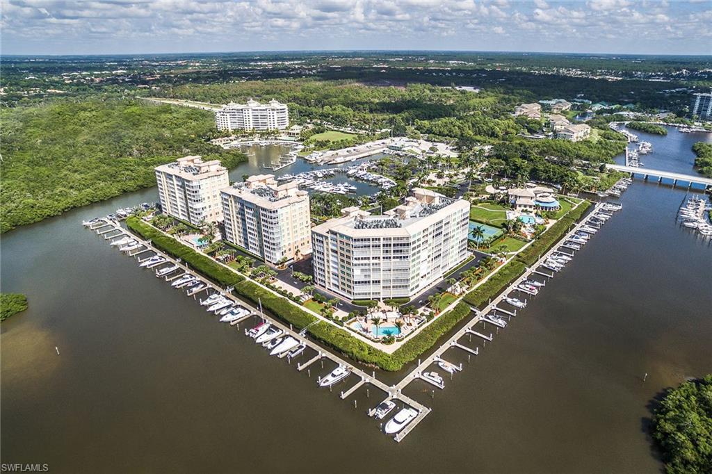 435 Dockside Drive, Unit B703 Naples, FL 34110 - Photo 32 of 38 a view of a water with a terrace