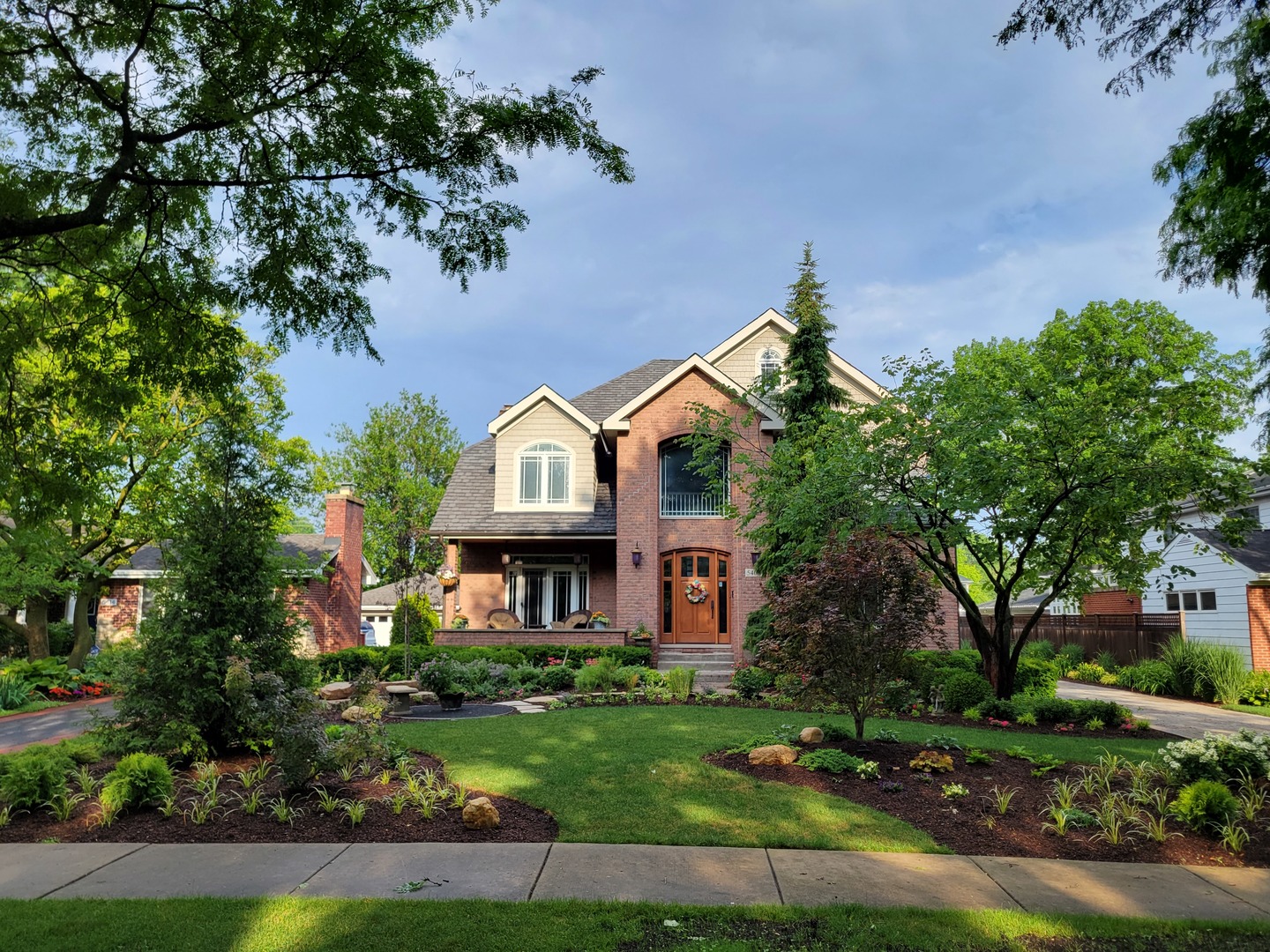 5406 Grand Avenue Western Springs, IL 60558 - Photo 1 of 45 a view of a yard in front of house