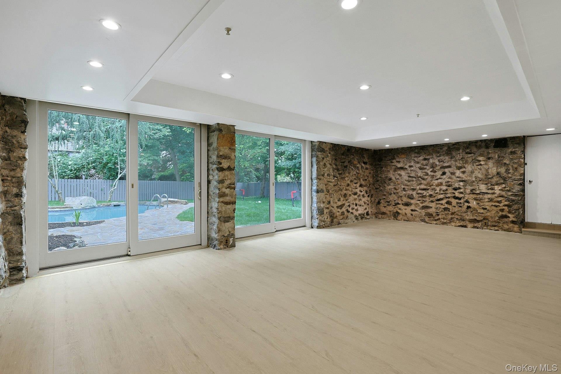 14 Withington Road Scarsdale, NY 10583 - Photo 30 of 41 a view of an empty room with a balcony