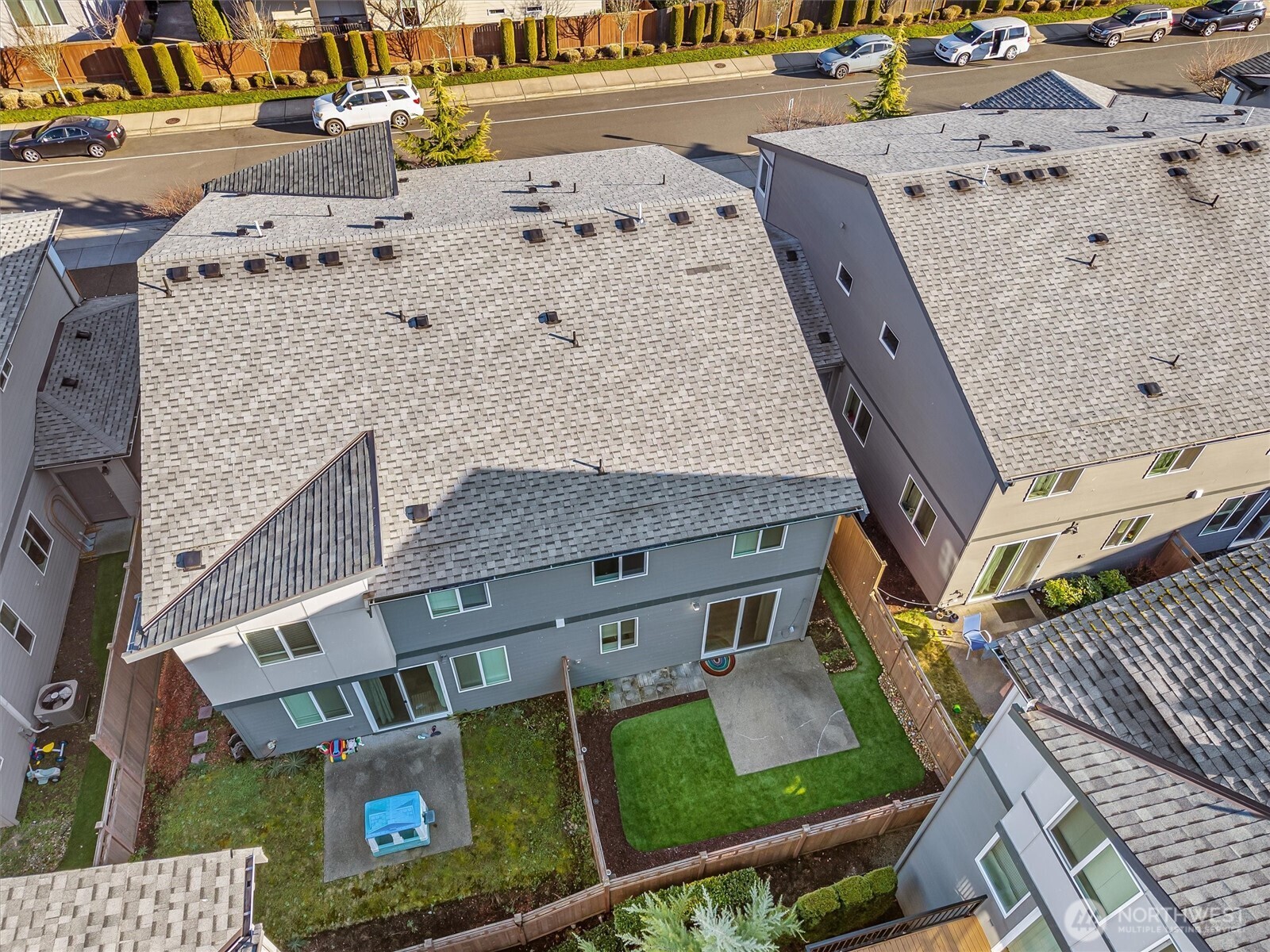 19326 37th Avenue Southeast, Unit C Bothell, WA 98012 - Photo 31 of 32 an aerial view of a house with outdoor space