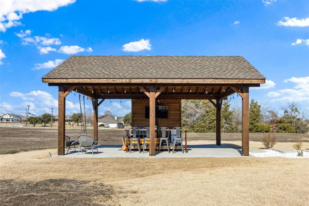 1133 Barrix Drive Forney, TX 75126 - Photo 23 of 35 a view of a house with backyard