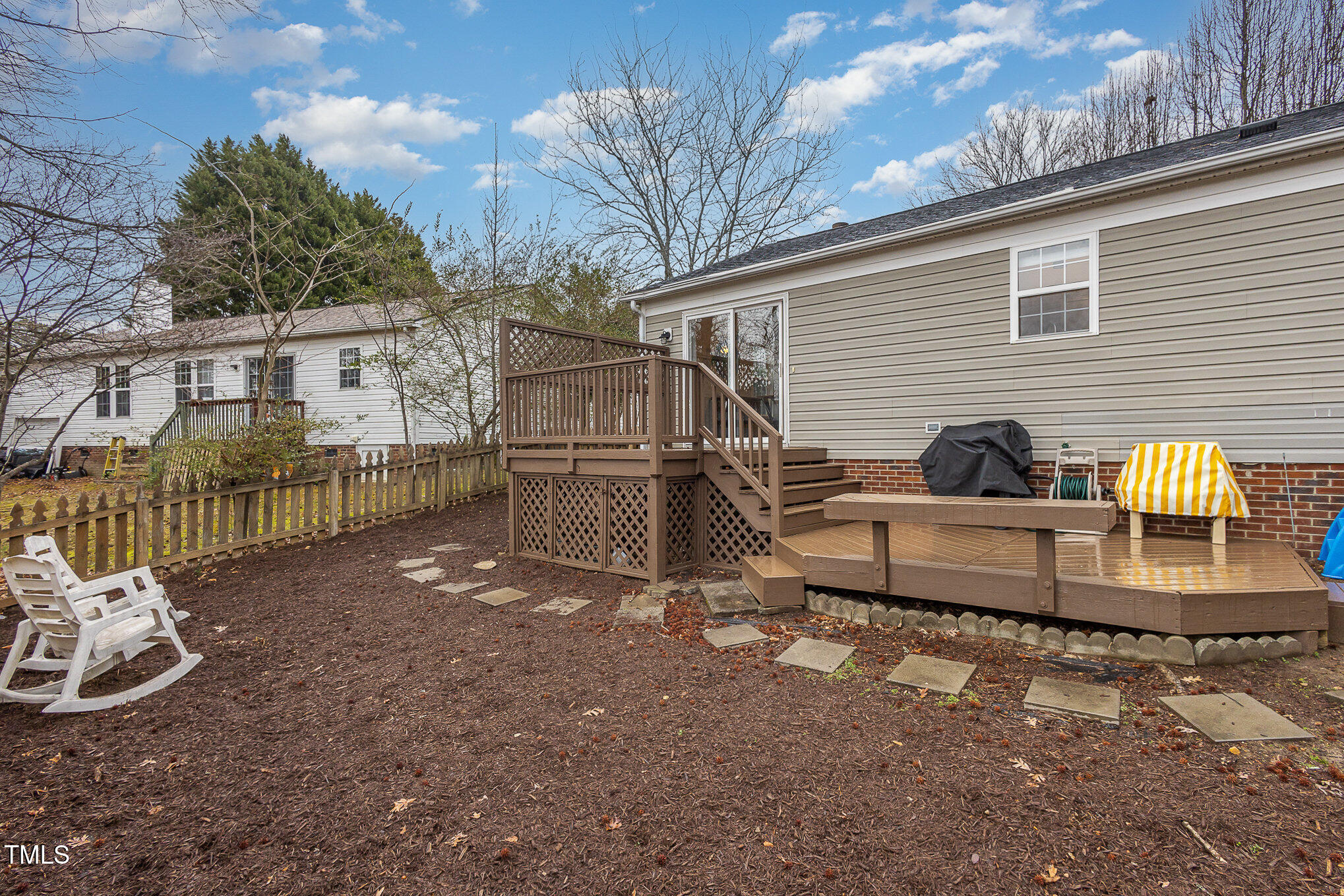 1110 Lexington Farm Road Apex, NC 27502 - Photo 17 of 23 Flat Backyard