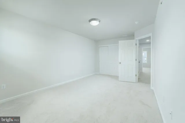 a bathroom with a sink vanity and a mirror