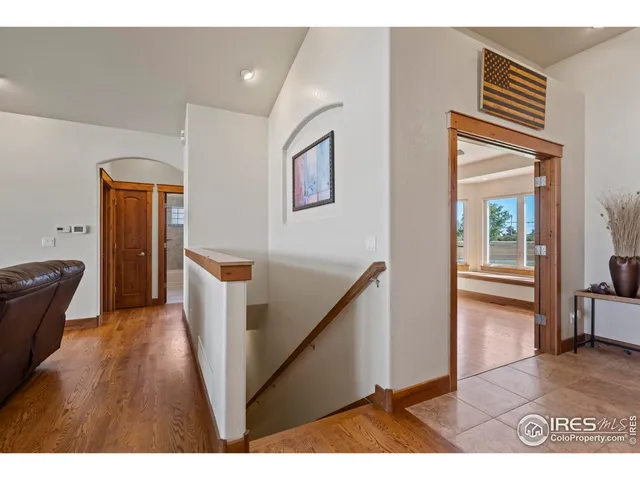 a view interior of the house and wooden floor
