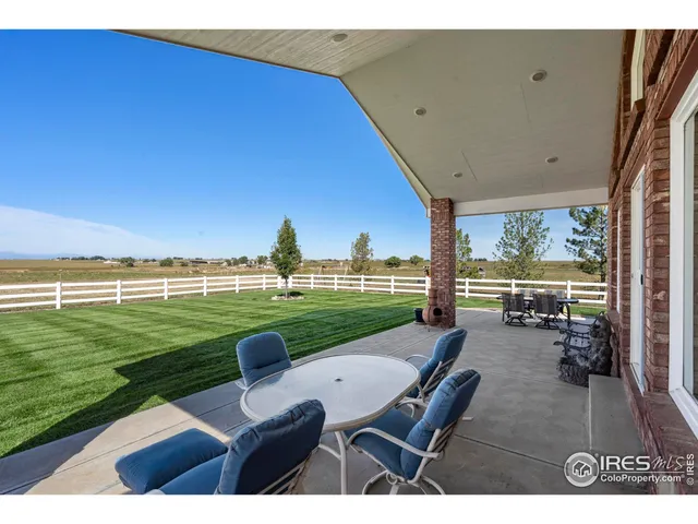 a view of a green field