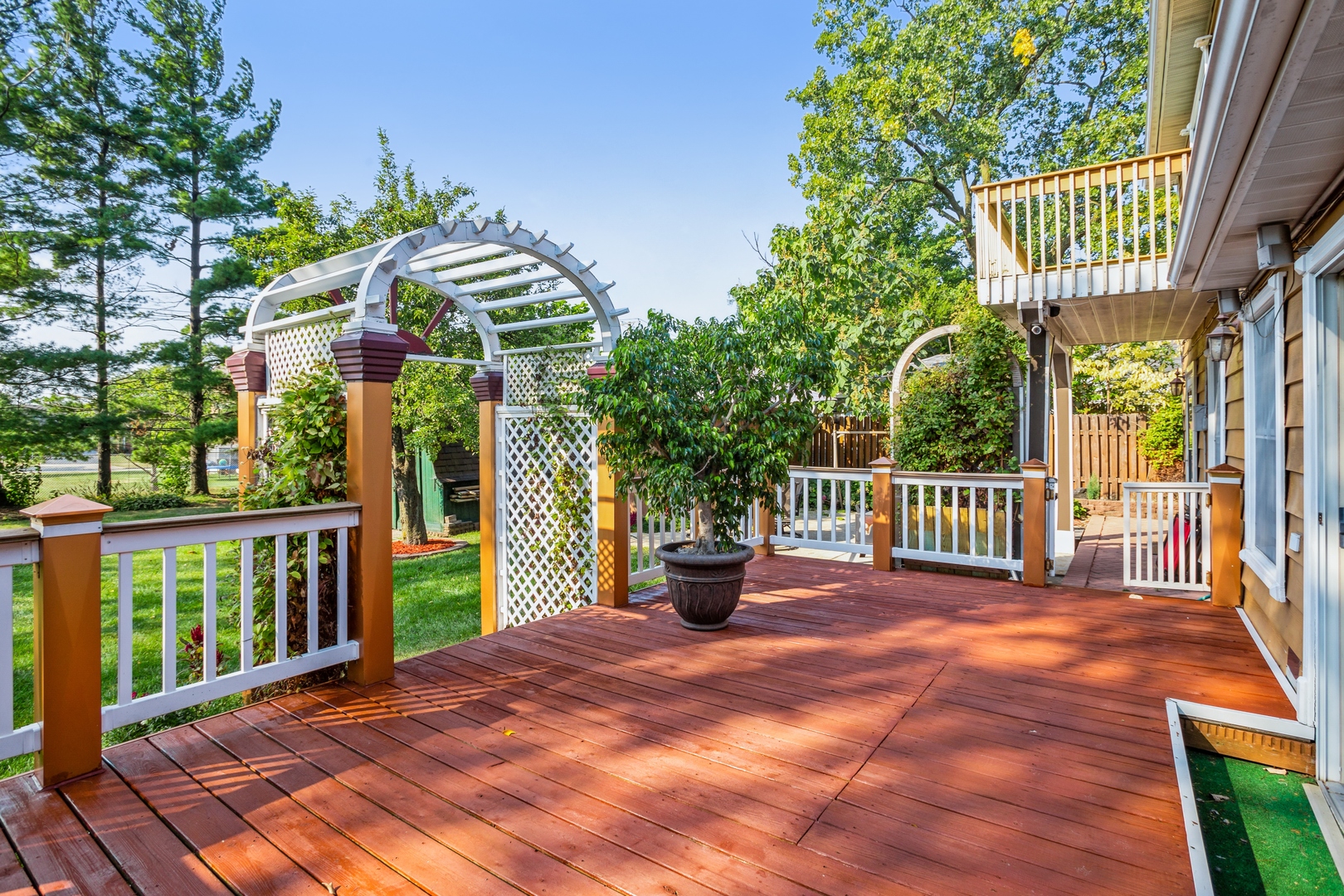 613 West Edgewood Road Lombard, IL 60148 - Photo 18 of 21 a view of a chairs and table in the porch