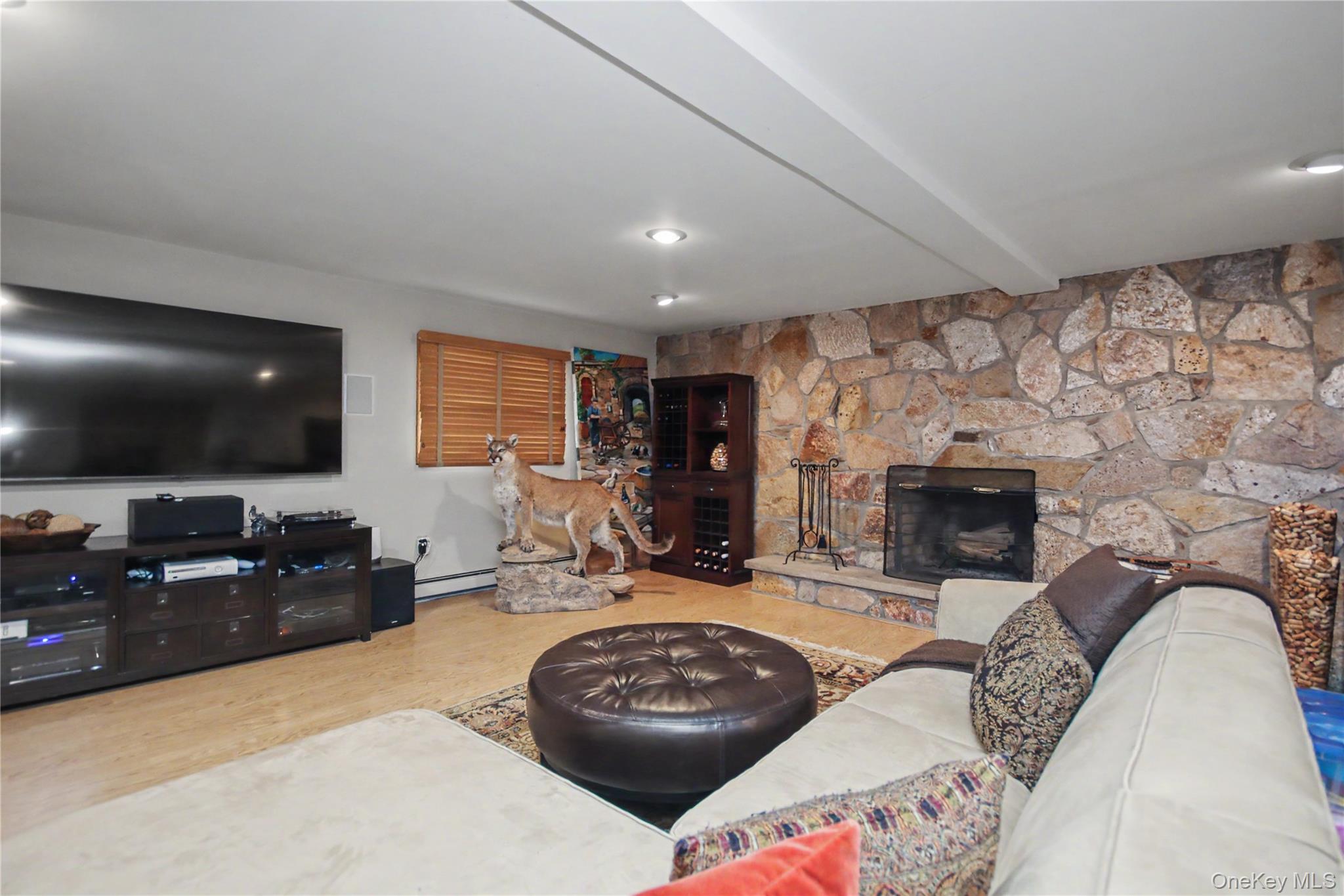 102 Nicholson Road Holmes, NY 12531 - Photo 33 of 44 Wall to Wall Stone Fireplace