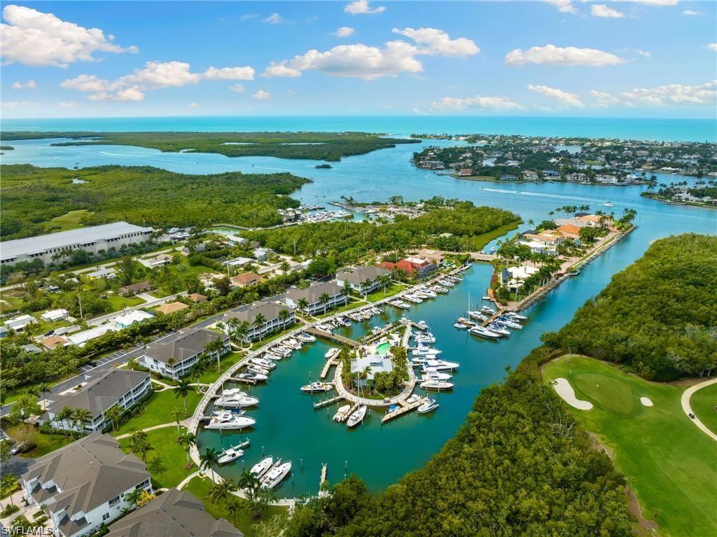2488 Breakwater Way, Unit 102 Naples, FL 34112 - Photo 46 of 49 Bird's eye view featuring a water view
