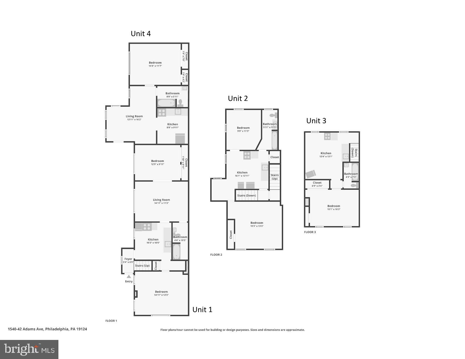 1540 Adams Avenue Philadelphia, PA 19124 - Photo 43 of 43 a picture of a floor plan