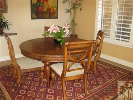 68 Oak Tree Drive Rancho Mirage, CA 92270 - Photo 8 of 23 a dining room table with chairs and window