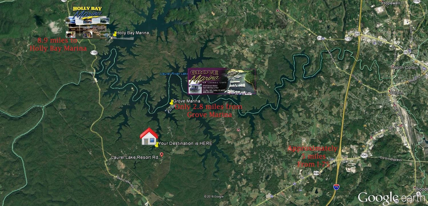 610 Laurel Lake Resort Road Corbin, KY 40701 - Photo 95 of 95 Property located less than 3 miles from