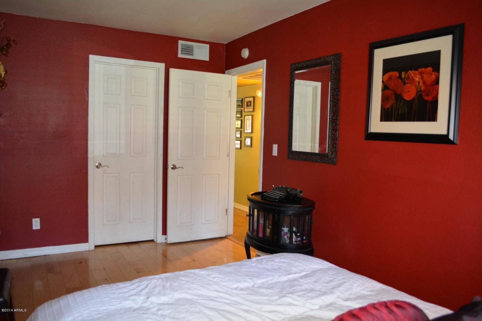 5401 East Thomas Road, Unit 1032 Phoenix, AZ 85018 - Photo 15 of 34 Master Bedroom View to Hall