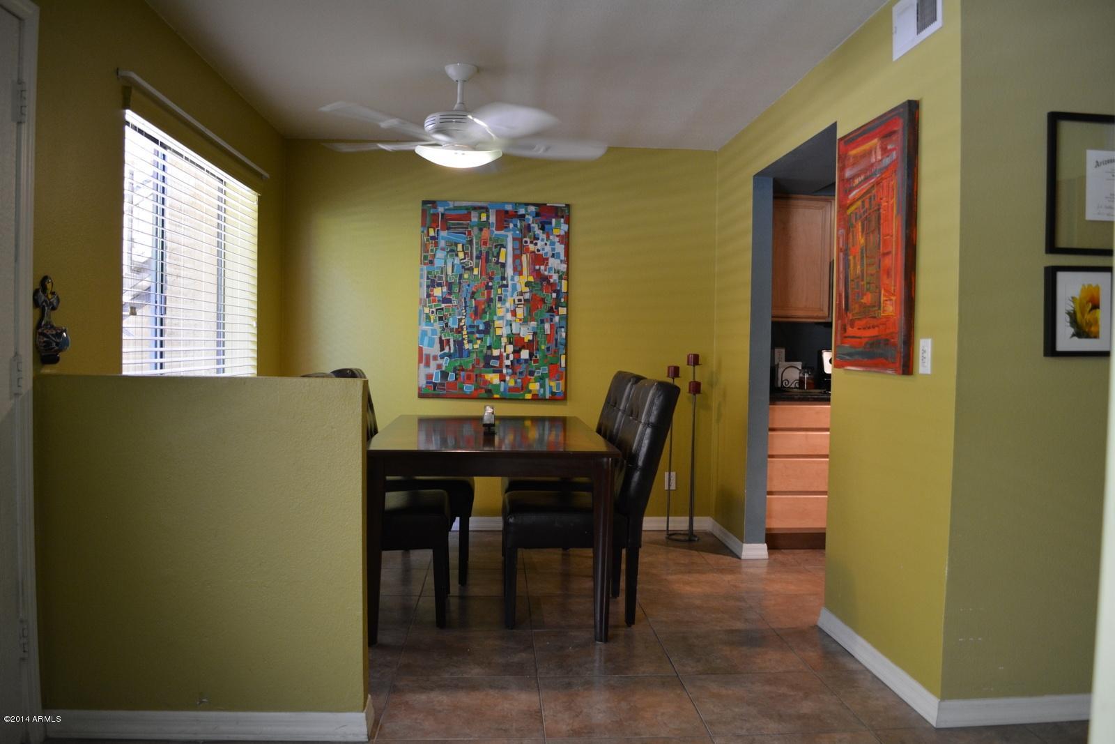5401 East Thomas Road, Unit 1032 Phoenix, AZ 85018 - Photo 3 of 34 Dining Room View From Living Room