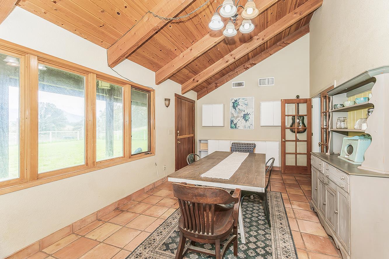 30240 Watts Valley Road Tollhouse, CA 93667 - Photo 12 of 65 a workspace with wooden floor and furniture