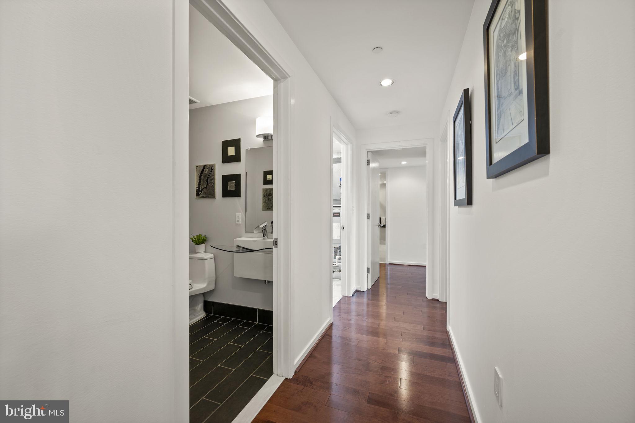 1200 Steuart Street, Unit 312 Baltimore, MD 21230 - Photo 16 of 70 Hallway to bedrooms