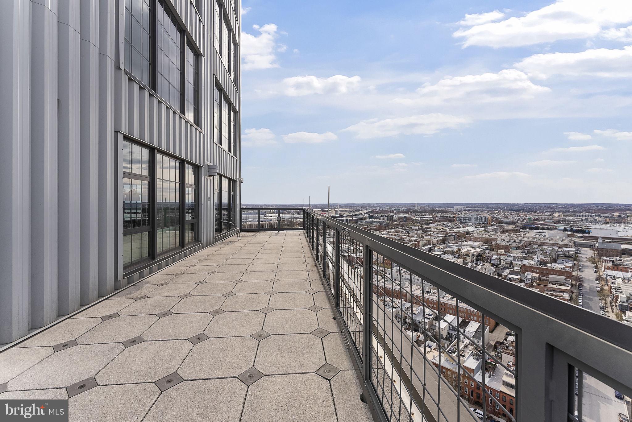 1200 Steuart Street, Unit 312 Baltimore, MD 21230 - Photo 42 of 70 View From Sky Lounge