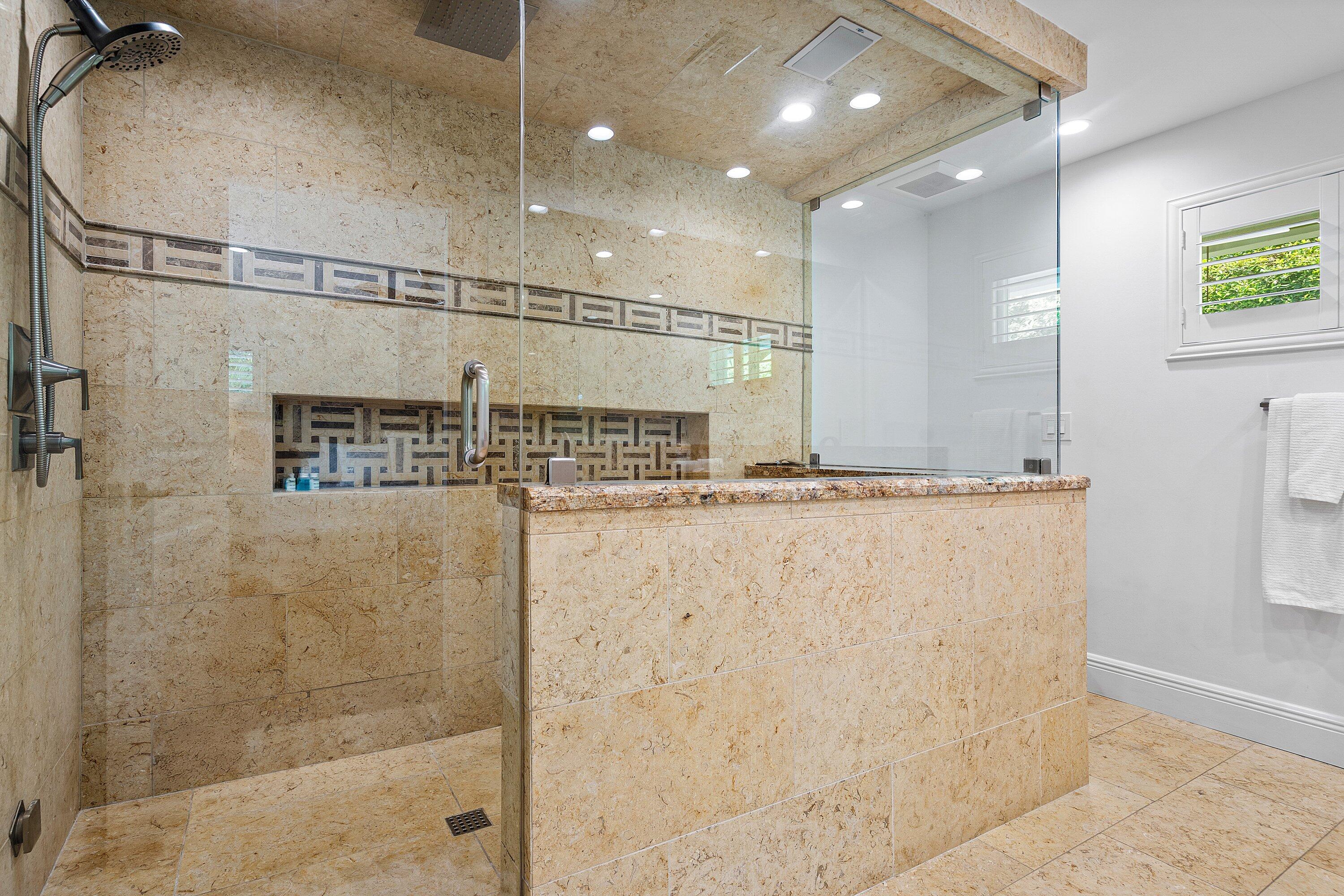 6130 Ridge Lane Ocean Ridge, FL 33435 - Photo 15 of 30 Primary Bath with Oversize Shower