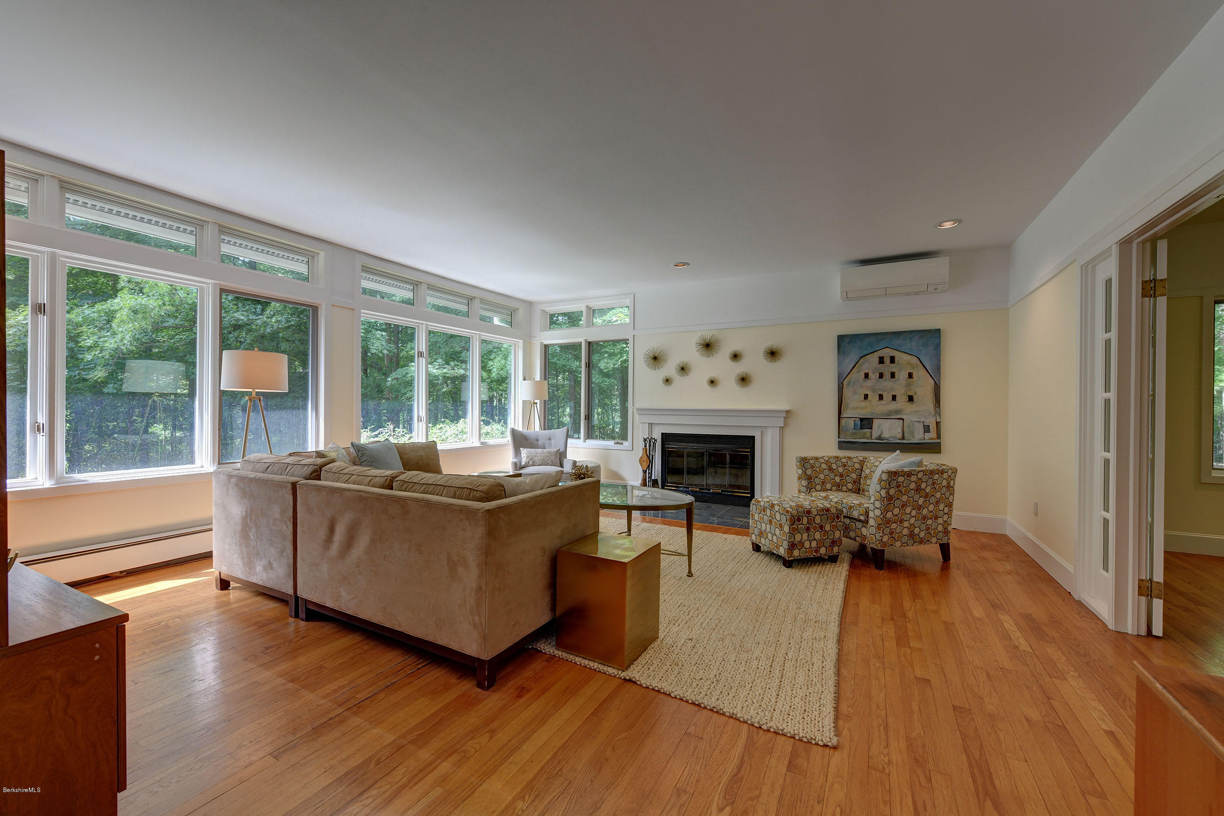 29 Blunt Road Egremont, MA 01230 - Photo 4 of 27 Living Room /Fireplace