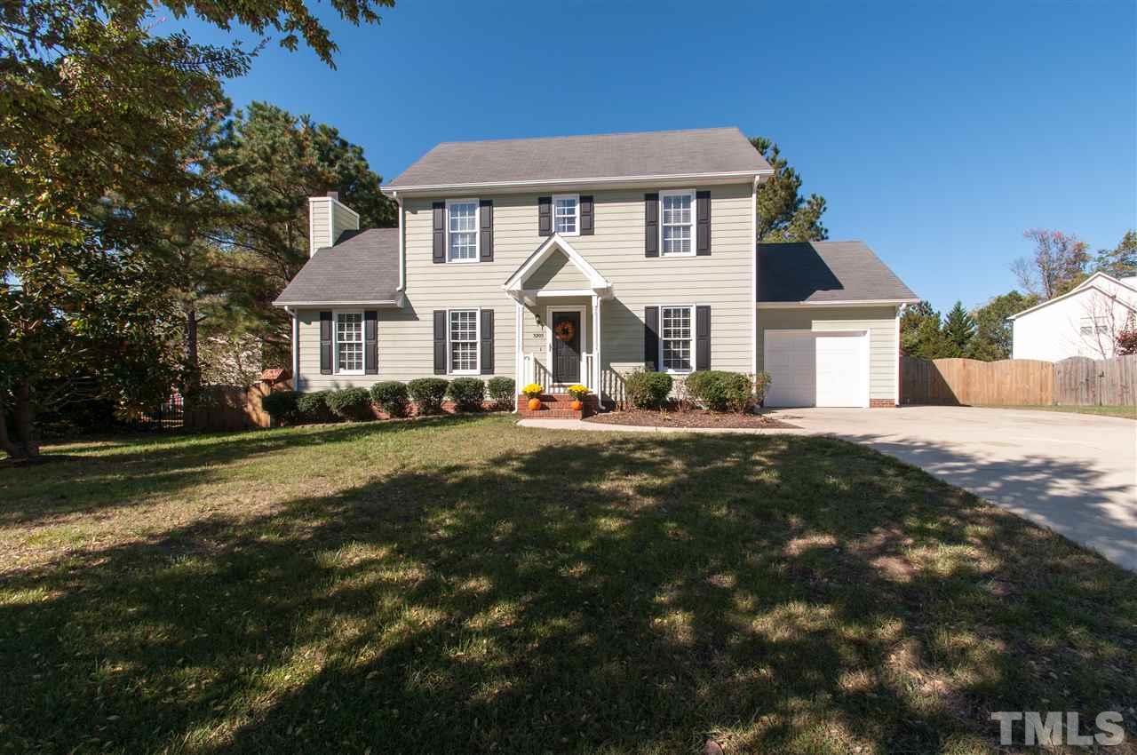 3205 Arden Branch Lane Raleigh, NC 27616 - Photo 1 of 22 a front view of a house with a yard