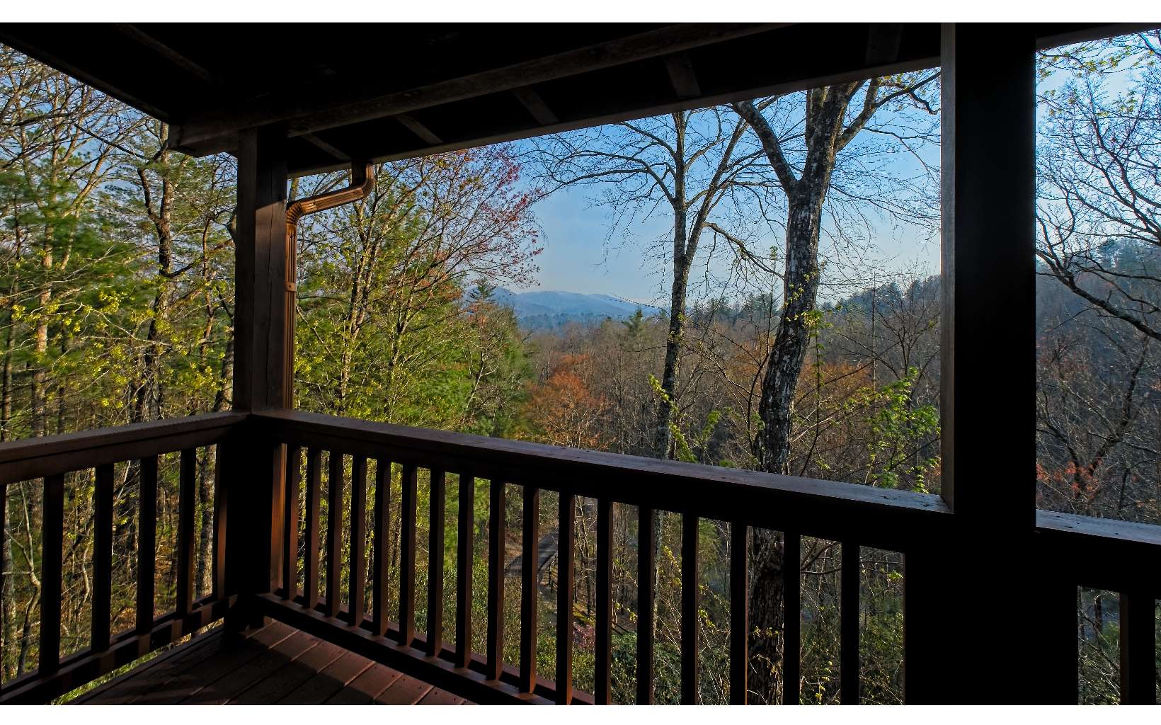 360 Tall Timber Mountain Road Blue Ridge, GA 30513 - Photo 33 of 52 a view of a porch