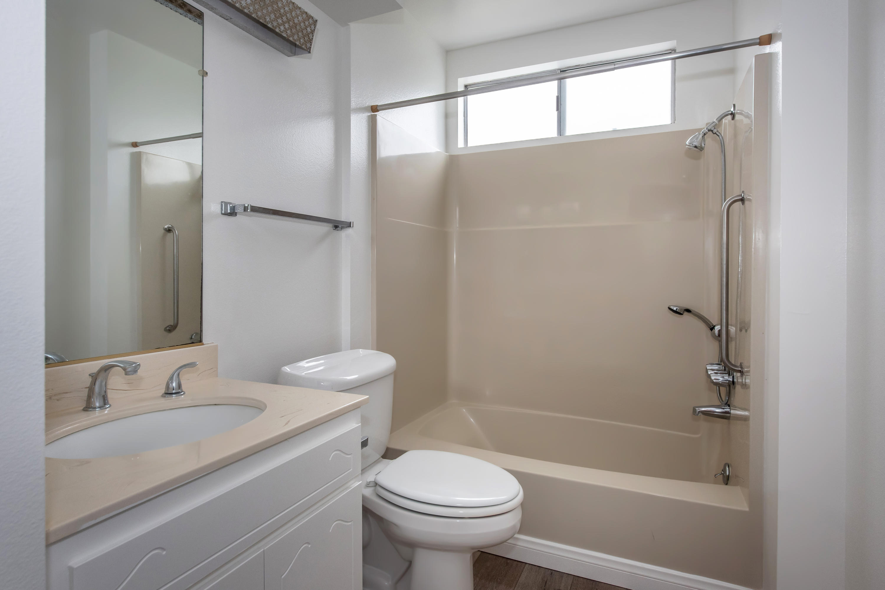 7458 Shepard Mesa Road Carpinteria, CA 93013 - Photo 10 of 17 a bathroom with a sink toilet and shower
