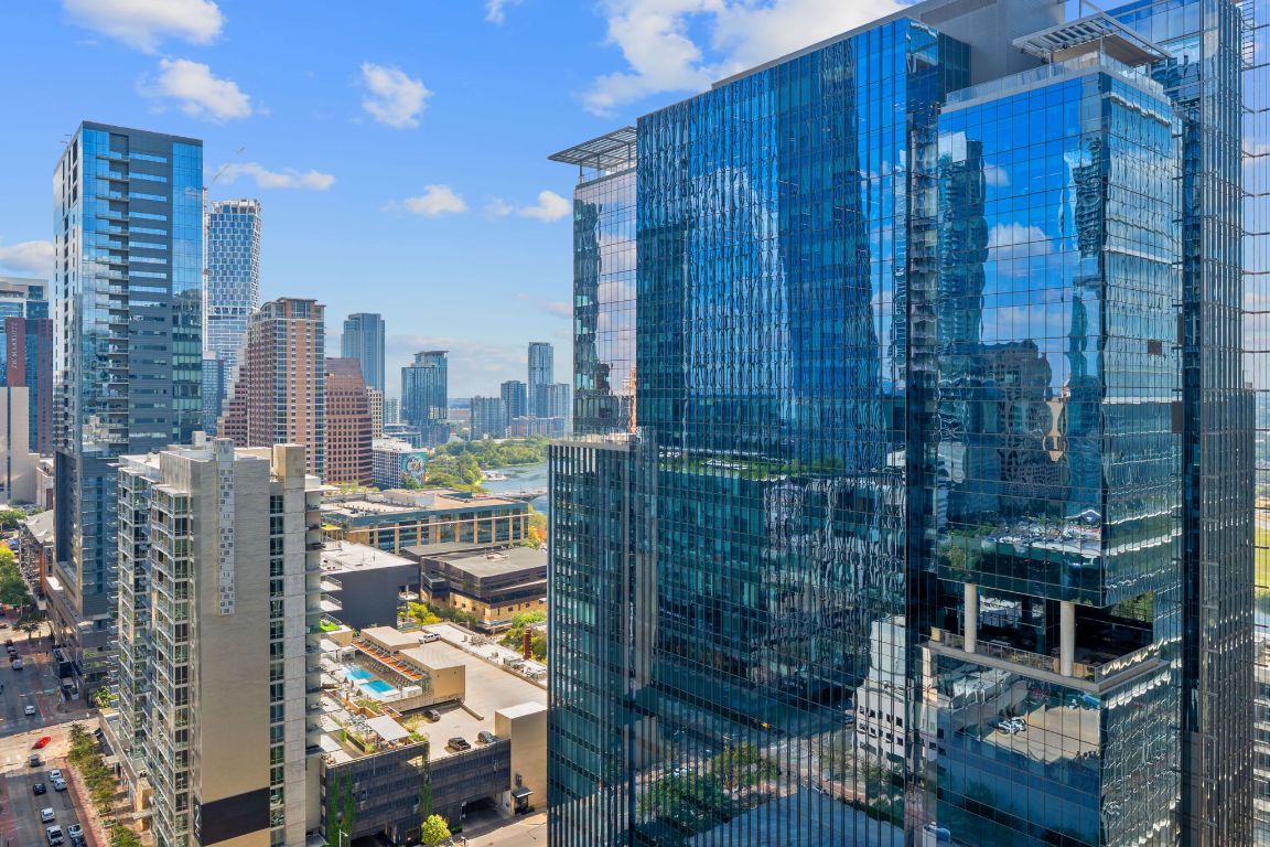 360 Nueces Street, Unit 2401 Austin, TX 78701 - Photo 25 of 40 a view of a city with tall buildings