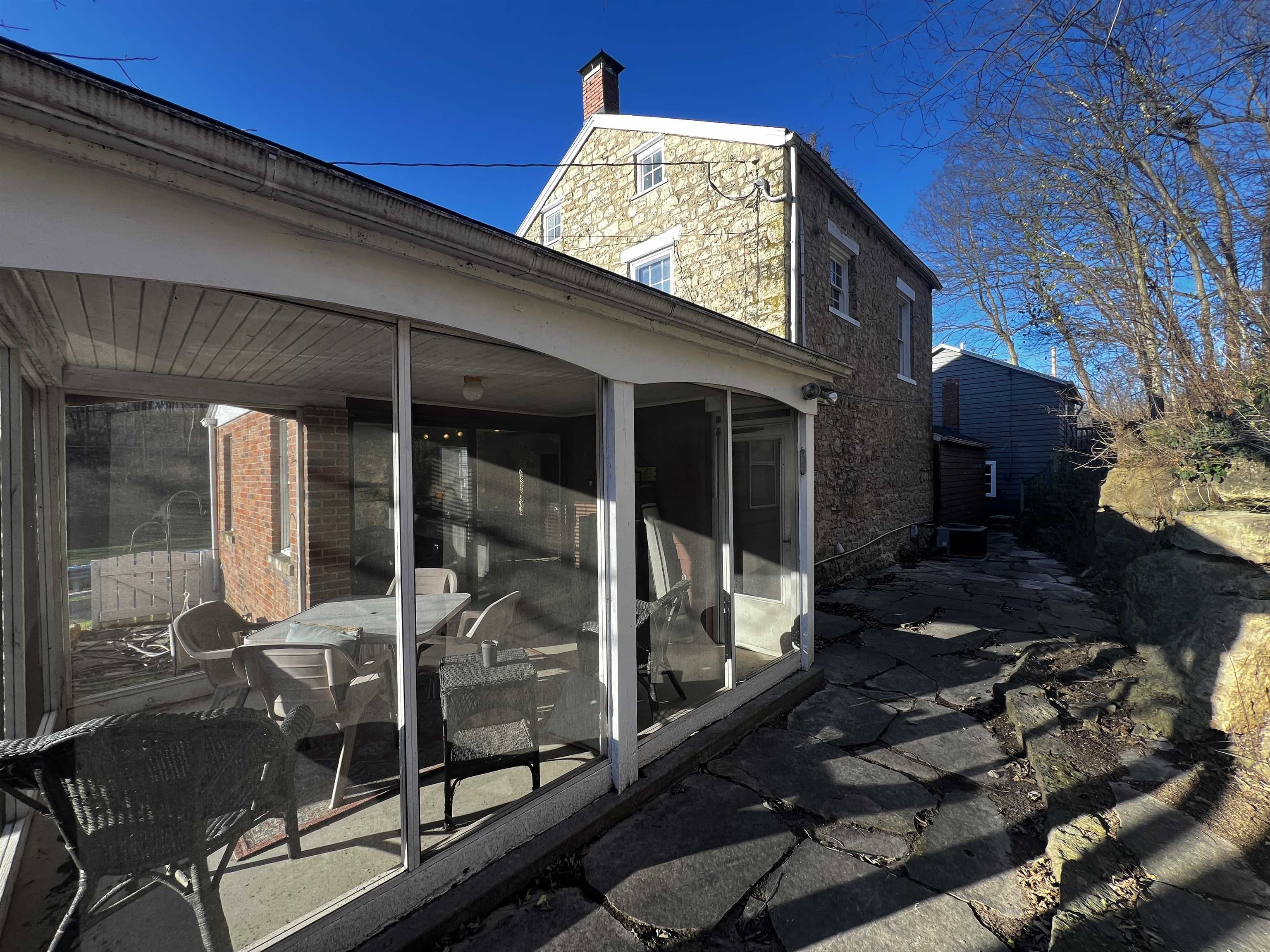 809 Spring (hwy 20) Street Galena, IL 61036 - Photo 13 of 18 a view of a house with a patio