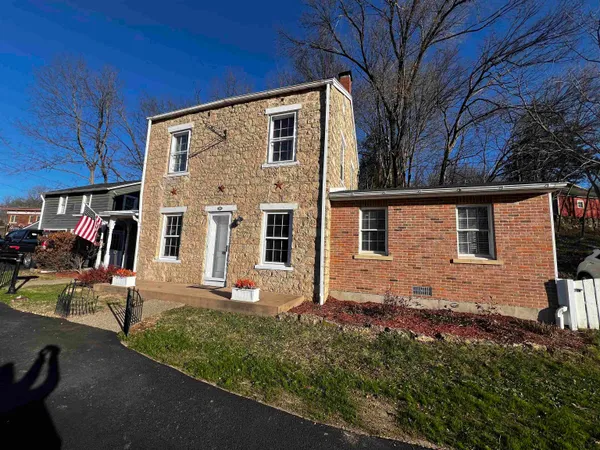 front view of house with a yard