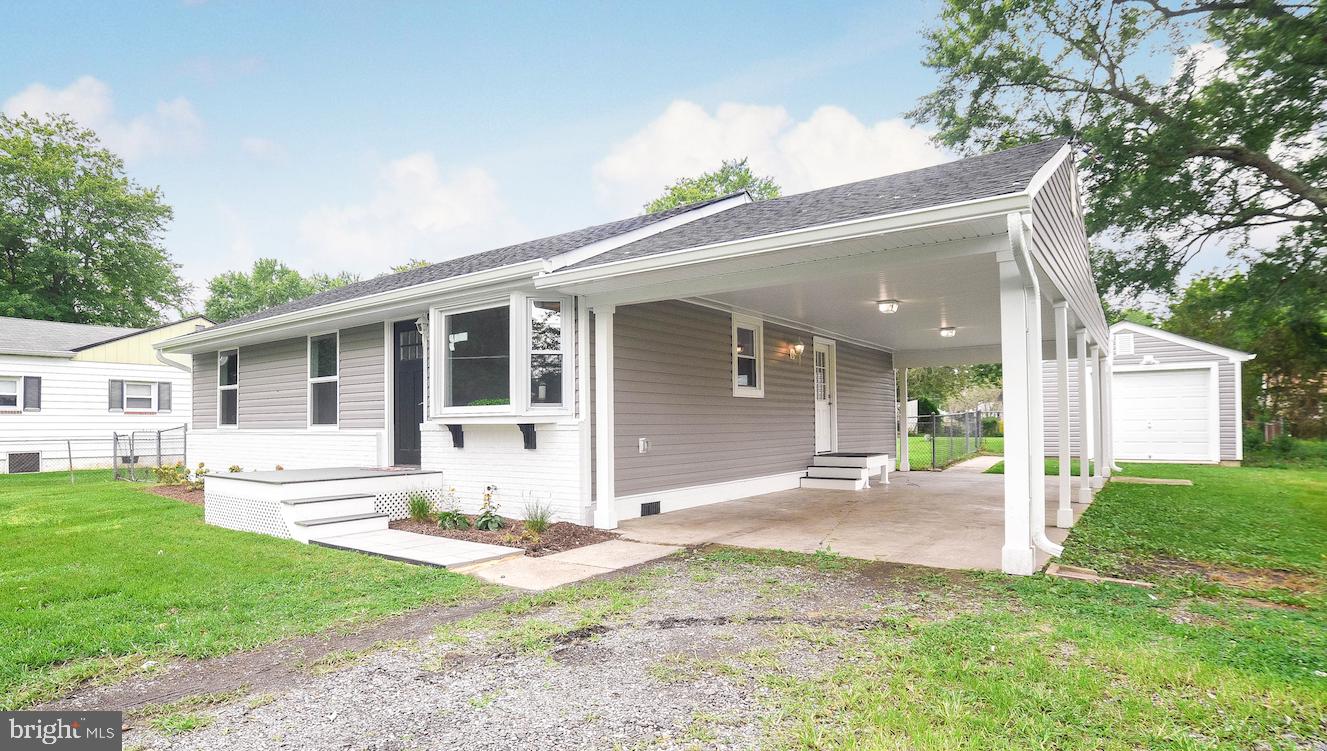5874 Deale Churchton Road Deale, MD 20751 - Photo 25 of 30 Attached Carport with room for 2 Cars