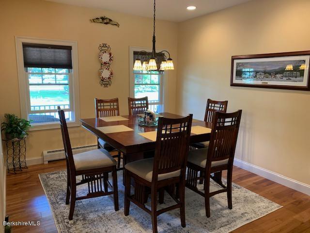 19 State Line Road West Stockbridge, MA 01266 - Photo 18 of 45 a view of a dining room with furniture window and wooden floor