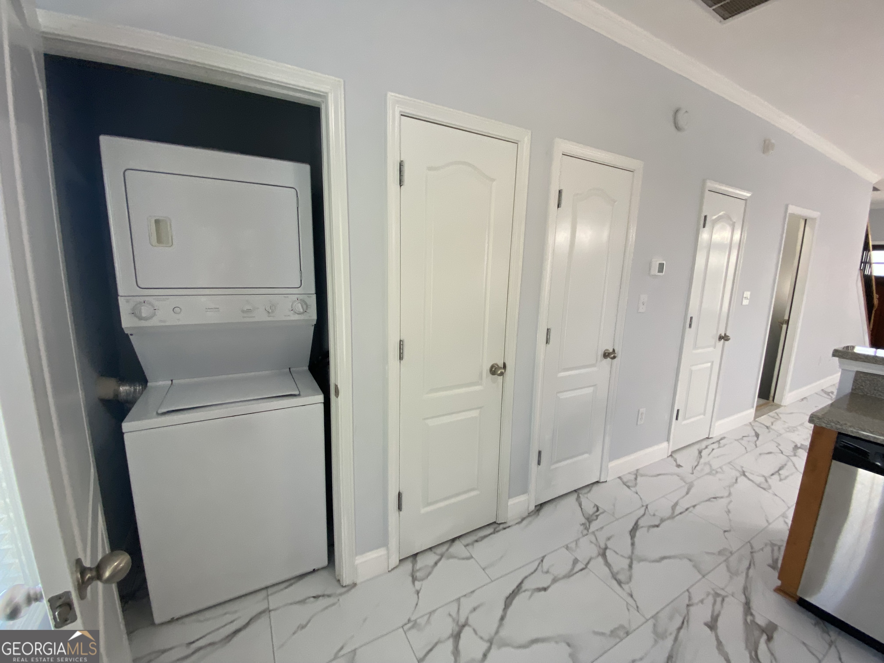 417 Whitehall Road Athens, GA 30605 - Photo 56 of 72 a view of a storage & utility room with closet dryer