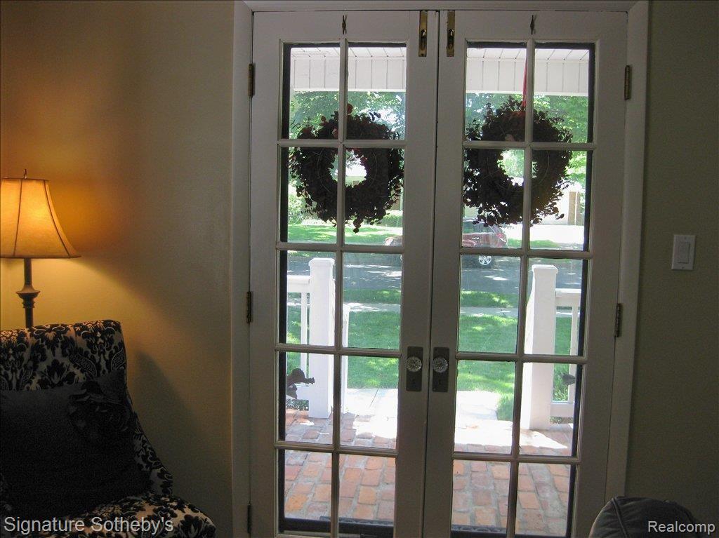 2219 Yorkshire Road Birmingham, MI 48009 - Photo 13 of 25 Front French Doors