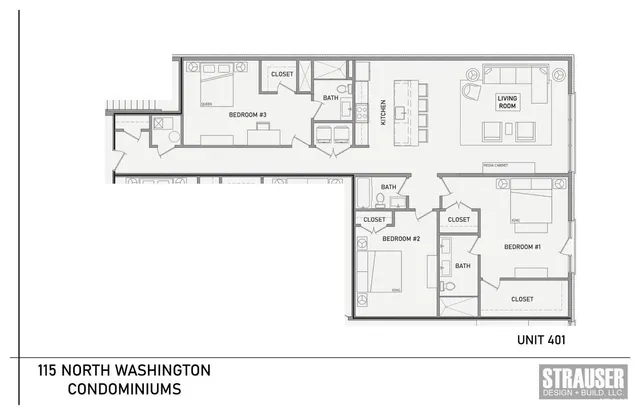 $1,249,900 | 115 North Washington Street, Unit 401, Bloomington, IN 47408