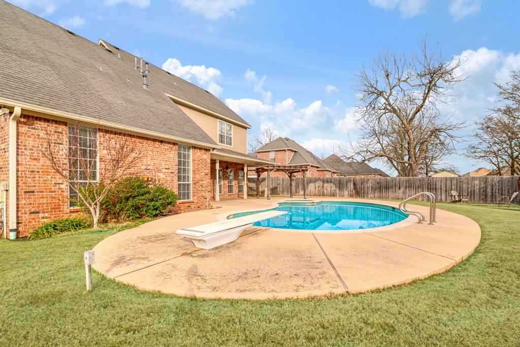 512 Brookes Way Reno, TX 75462 - Photo 27 of 27 a view of a house with a backyard