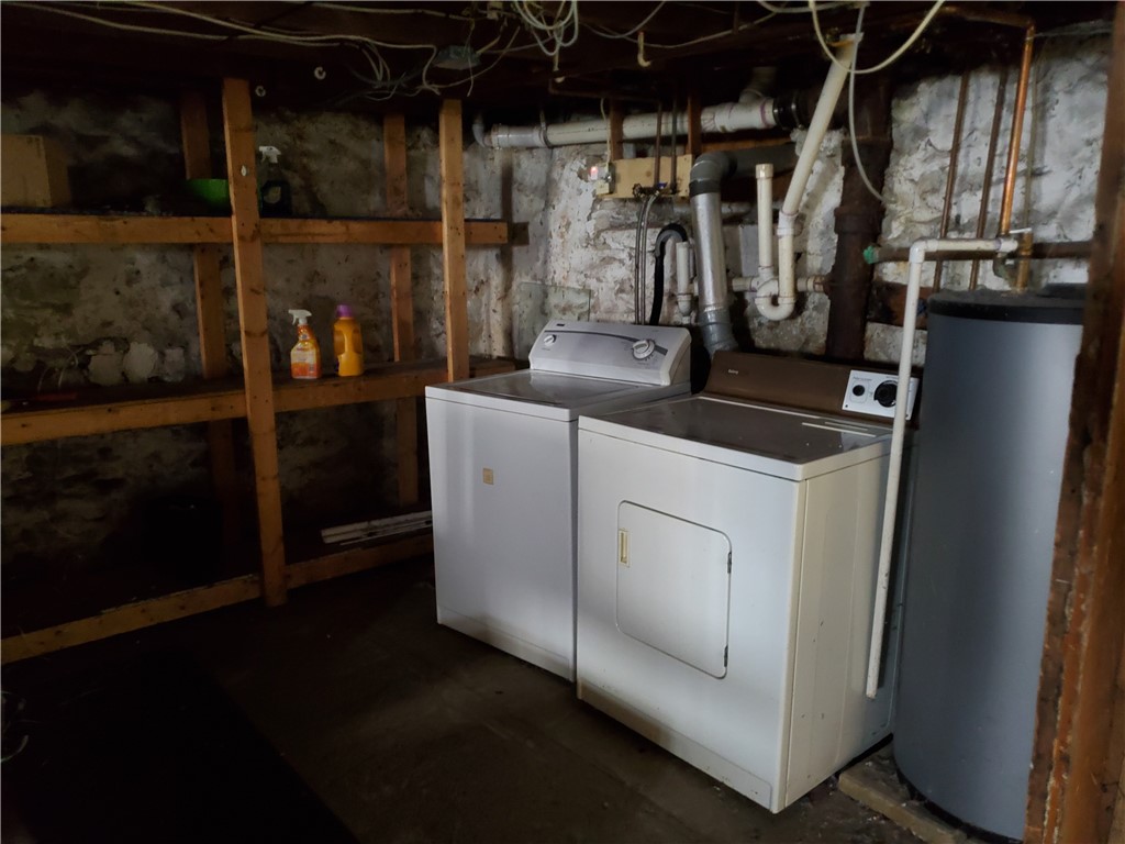 7 Union Street Warren, RI 02885 - Photo 27 of 31 Basement Washer and dryer